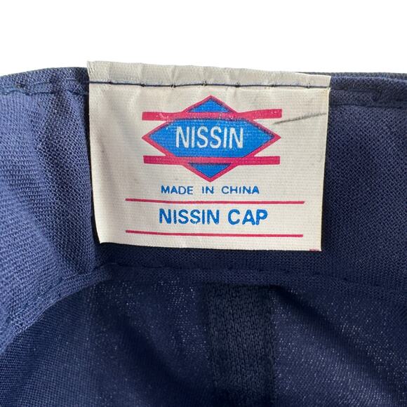 Vintage P&S Precision Lexington NC Trucker Hat Navy Snapback‎ Rope Cap OSFM - Picture 7 of 8